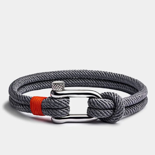Gray Rope Bracelet