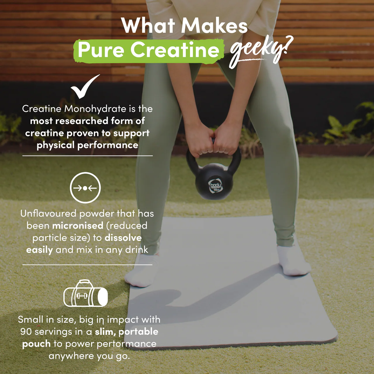 Pure Creatine Monohydrate Powder